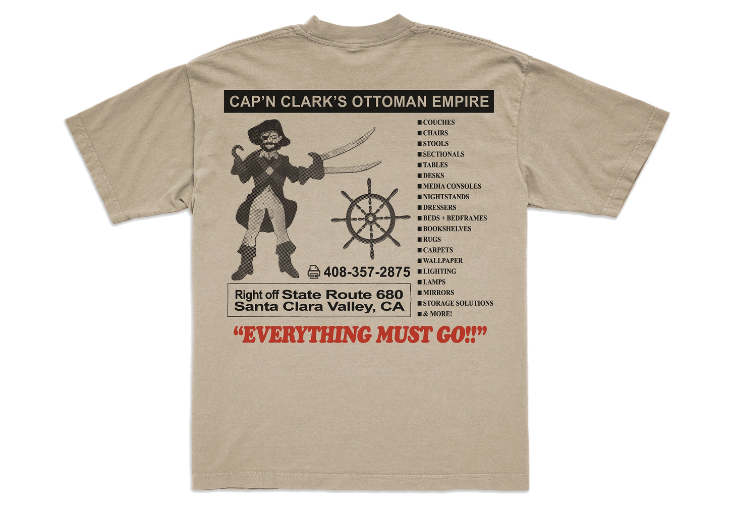 Cap'n Clark's Tee