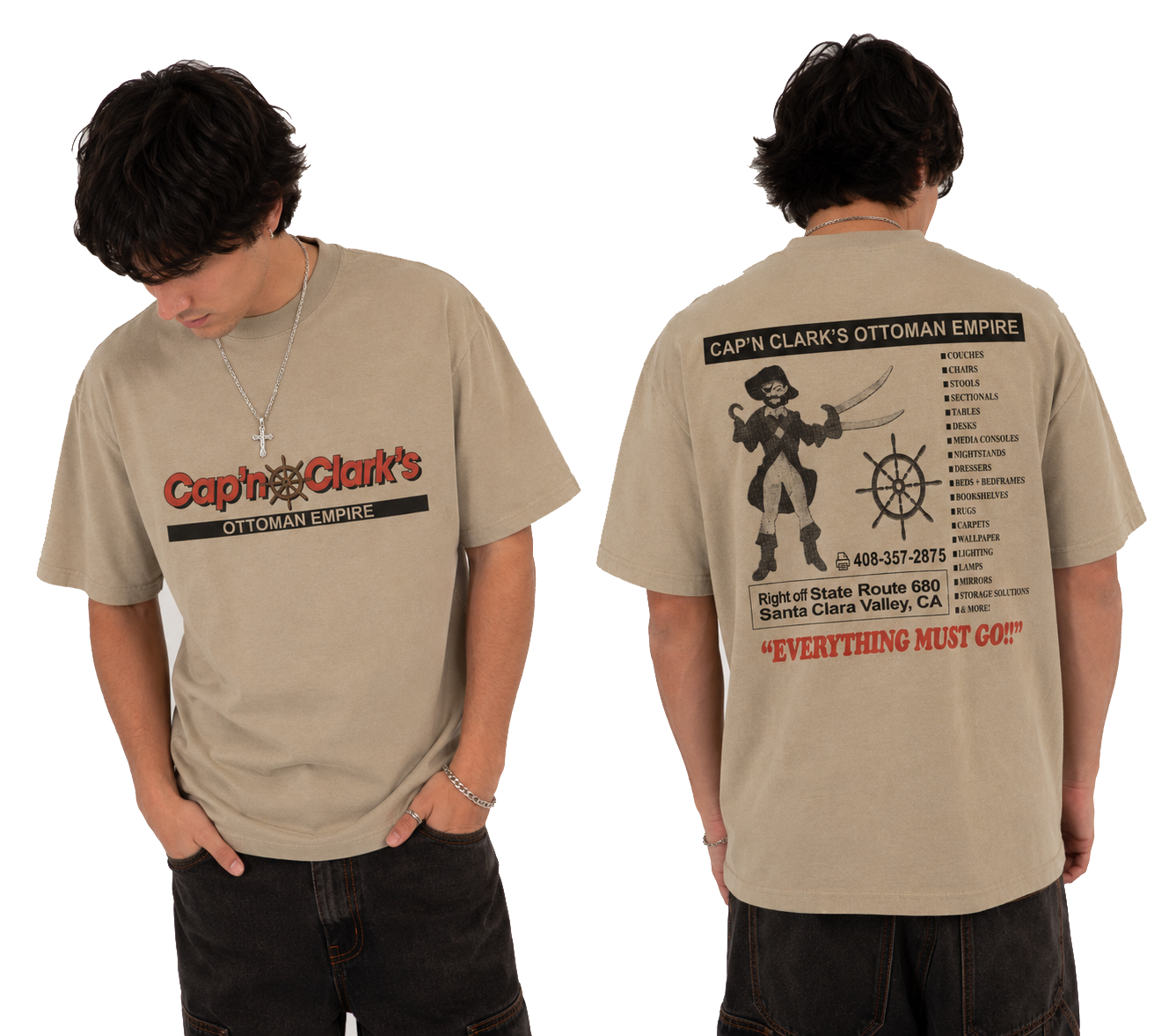 Cap'n Clark's Tee